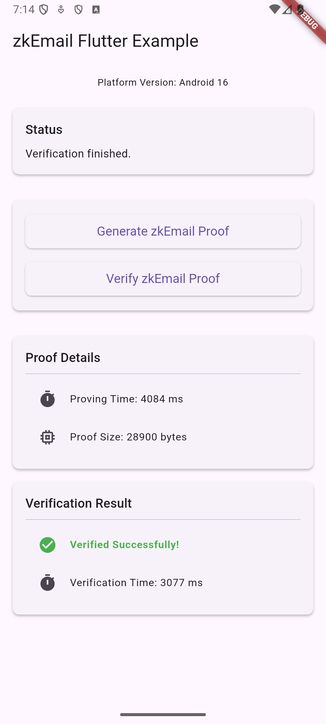 Android zkEmail App Example
